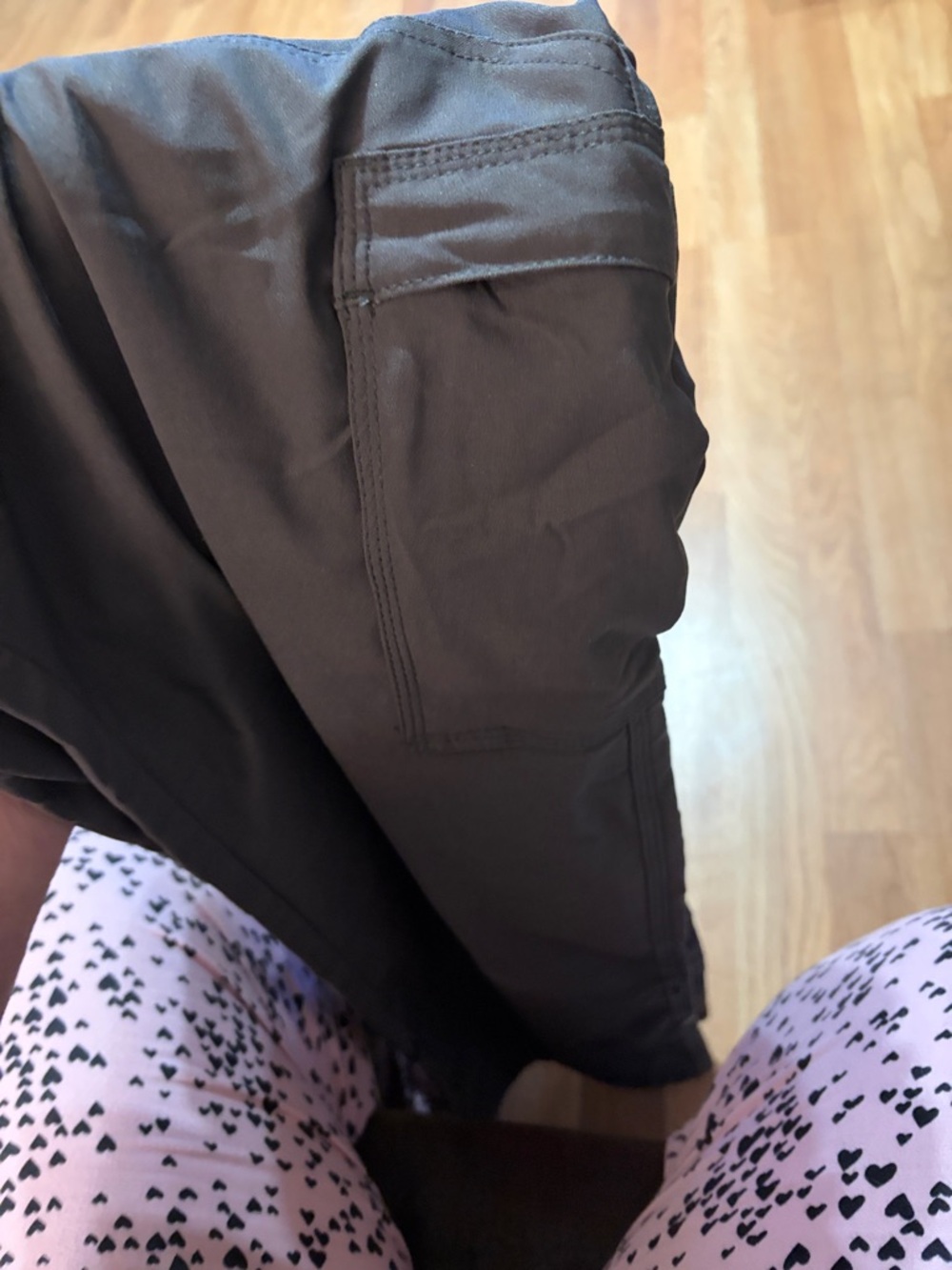 prAna Stretch Zion Pant - Water Repellent / Roll-up Hem - Grey - Picture 7 of 14
